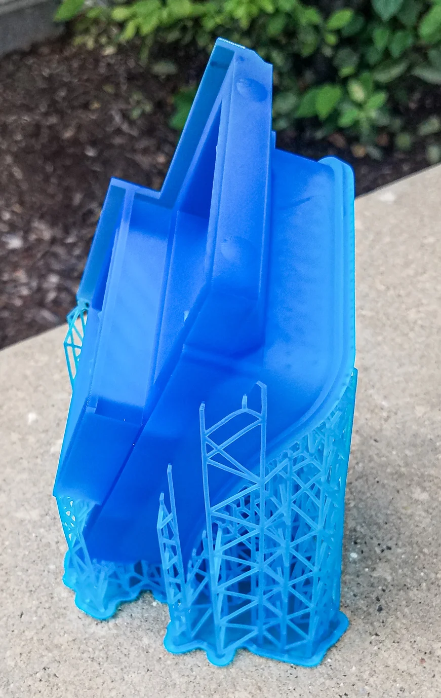 Stereolithography (SLA) 3D printing of the housing